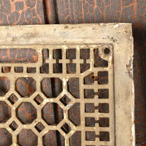 #51724 10x12 Antique Heat Grate Floor Vent Cover image 4