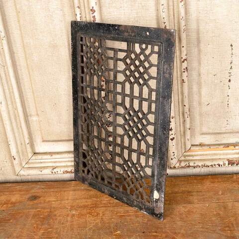 #51726 8x12 Antique Heat Grate Floor Vent Cover image 2