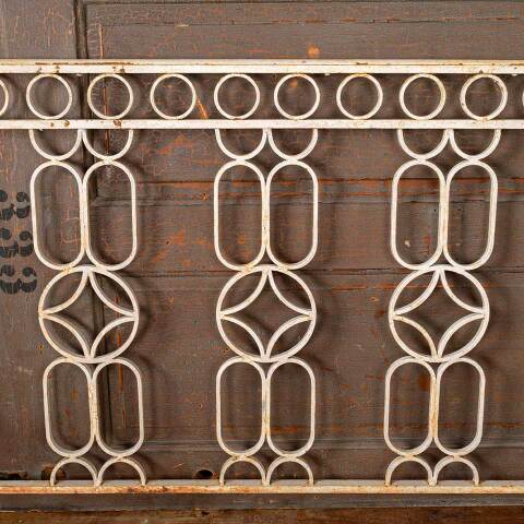 #51749 Salvaged Vintage Wrought Iron Railing image 4