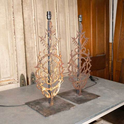 #51754 Repurposed Iron Widow's Walk Lamps image 7