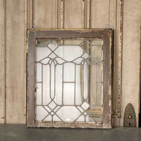 #51772 Salvaged Antique Leaded Glass Window image 4