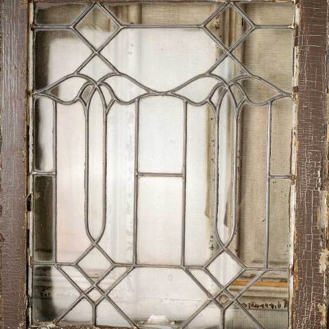 #51772 Salvaged Antique Leaded Glass Window image 6