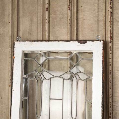 #51772 Salvaged Antique Leaded Glass Window image 2