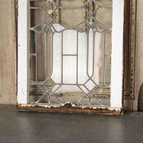 #51772 Salvaged Antique Leaded Glass Window image 3