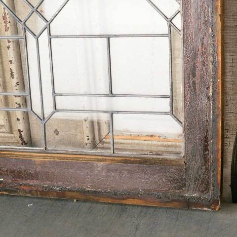 #51778 Salvaged Antique Leaded Glass Window image 3
