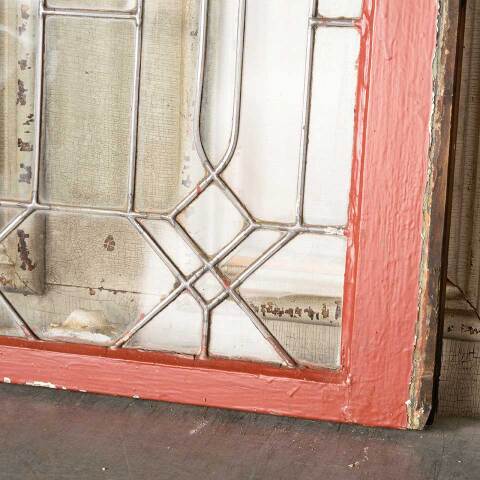 #51779 Salvaged Antique Leaded Glass Window image 8