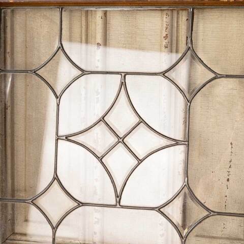 #51780 Salvaged Antique Leaded Glass Window image 2