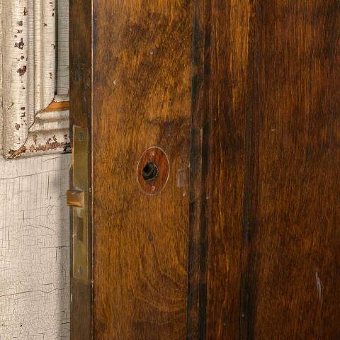 #51825 30x77 Antique 1 Panel Interior Miracle Door image 7