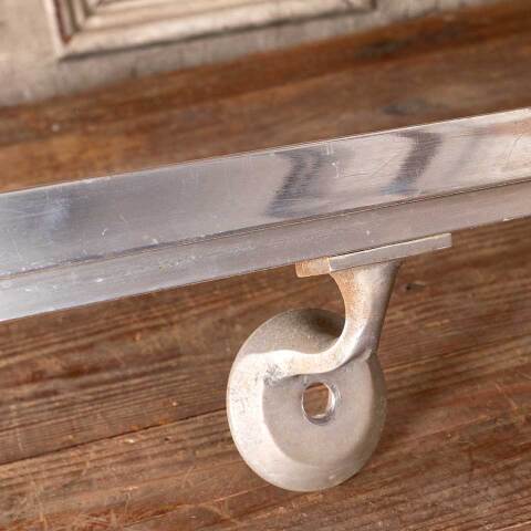 #51854 10' Mid Century Modern Aluminum Handrail image 2