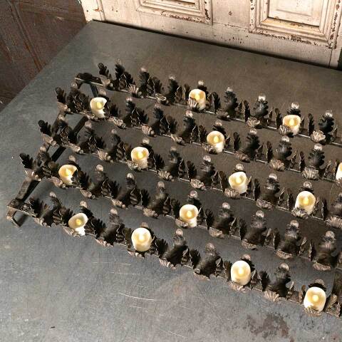 #51865 Vintage Metal Votive 100 Candle Holder Stand image 7