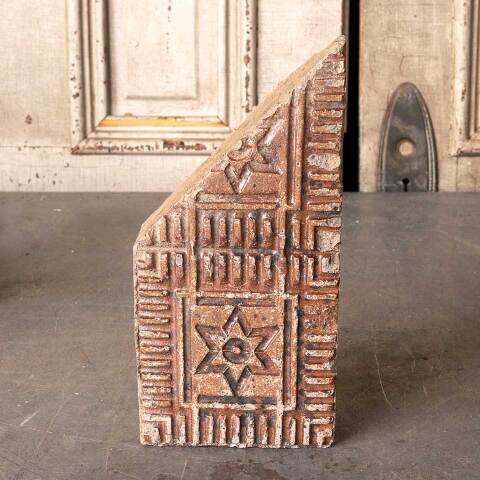 #51919 Antique Angle Cut Salt Glazed Star Paver image 3