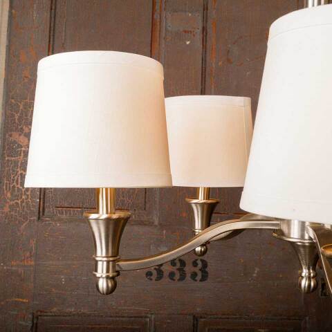 #51994 Salvaged 5 Bulb Chandelier Light Fixture image 7