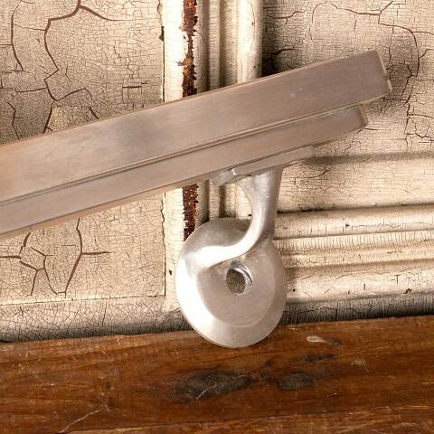 #52001 4' Mid Century Modern Aluminum Handrail image 4