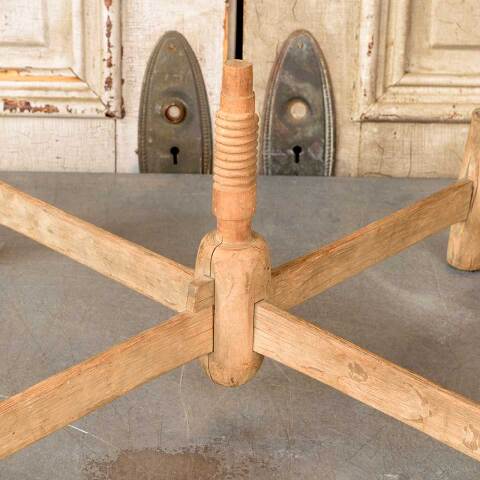 #52020 Primitive Wood Yarn Winder Wheel image 6