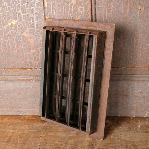 #52043 8x12 Antique Heat Grate Floor Vent Cover image 3
