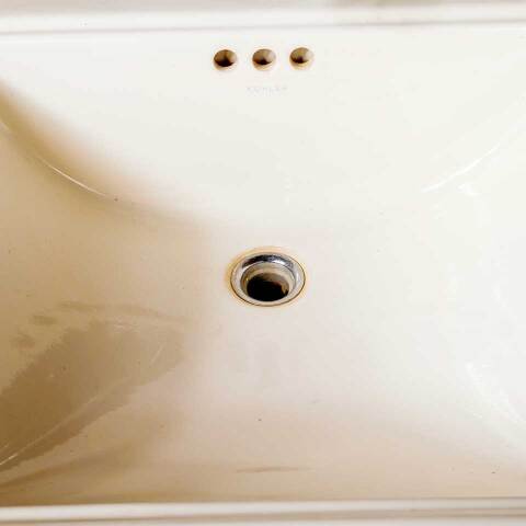 #52048 27x35 Salvaged Kohler Porcelain Pedestal Sink image 7