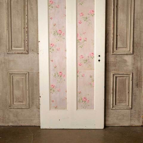 #52060 30x80 Salvaged Antique 2 Panel Interior Door image 3
