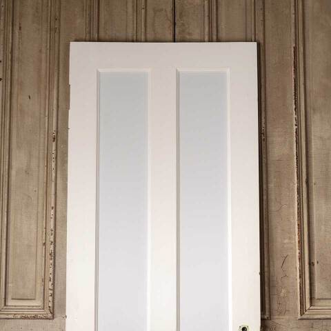 #52063 30x79 Salvaged Antique 2 Panel Interior Door image 6