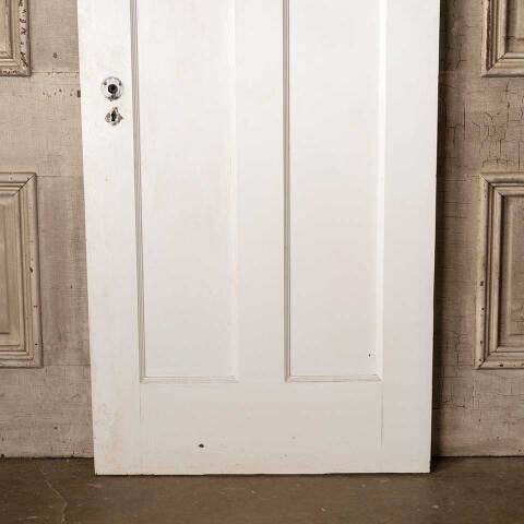 #52066 30x79 Salvaged Antique 2 Panel Interior Door image 3