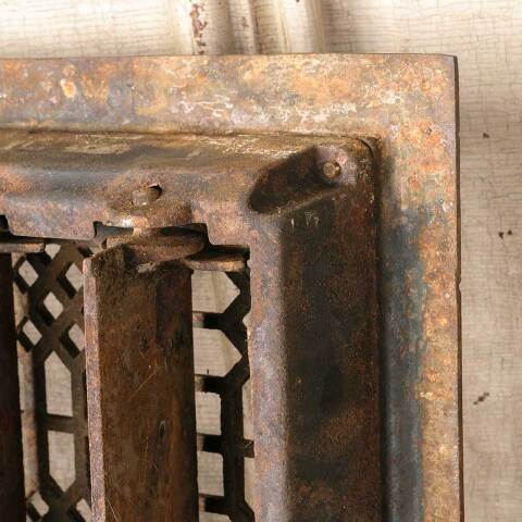 #52082 10x12 Cast Iron Heat Grate Floor Vent Cover image 6