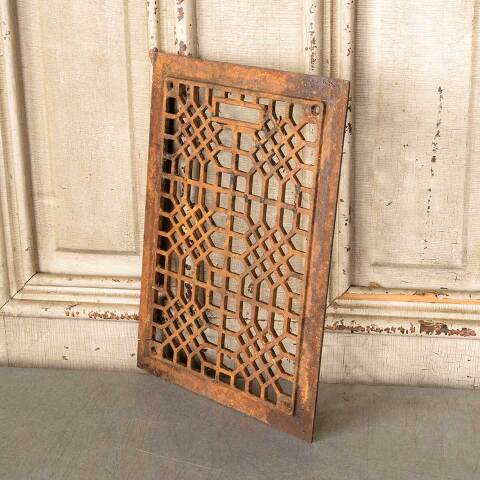 #52085 8x12 Cast Iron Heat Grate Floor Vent Cover image 3