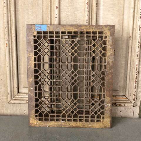#52086 12x15 Antique Heat Grate Floor Vent Cover image 2