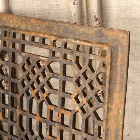#52090 12x15 Cast Iron Heat Grate Floor Vent Cover image 3
