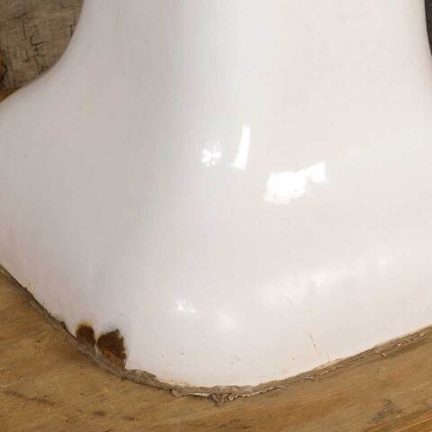 #52092 Salvaged Antique Cast Iron Pedestal Sink image 4