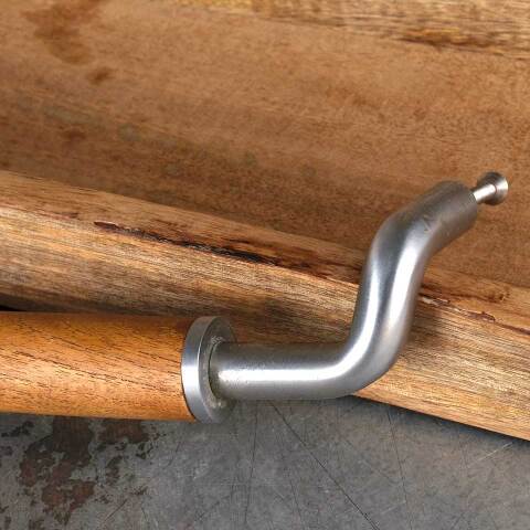 #52213 Large Vintage Mid Century Door Handle image 5