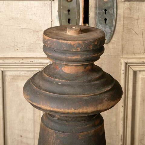 #52389 Salvaged Antique Turned Wood Newel Post image 6