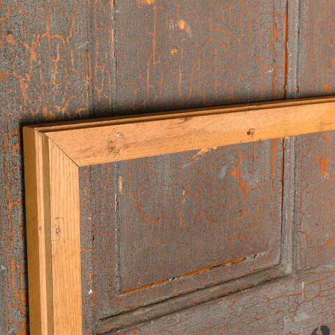 #52407 38x50 Salvaged Oak Wood Trim Frame image 7