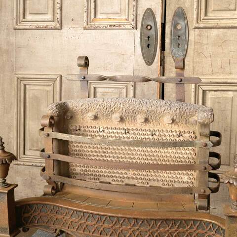 #52416 Salvaged Antique Gas Fireplace Insert image 3