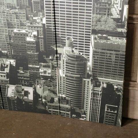 #52439 Canvas New York City Skyline Folding Screen image 3
