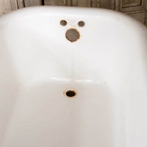 #52449 60x30 Antique Cast Iron Clawfoot Bathtub image 4