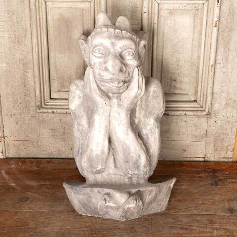 #52465 Large Cast Plaster Notre Dame Gargoyle image 7