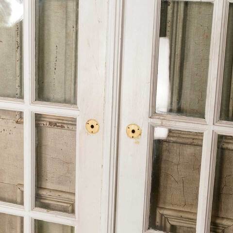 #52516 60x84 Salvaged Antique 15 Lite French Doors image 4