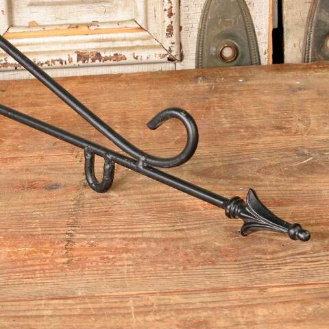 #52590 Salvaged Vintage Metal Sign Bracket image 6