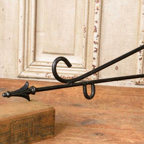 #52590 Salvaged Vintage Metal Sign Bracket image 3