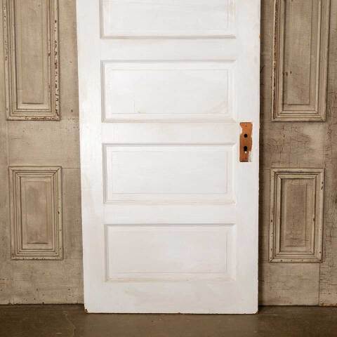 #52655 32x79 Salvaged 5 Panel Interior Wood Door image 3