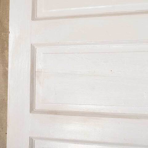 #52655 32x79 Salvaged 5 Panel Interior Wood Door image 4