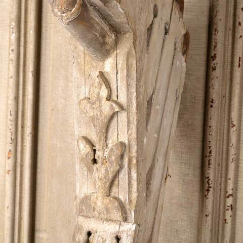 #52666 Salvaged Antique Wood House Corbel Bracket image 6