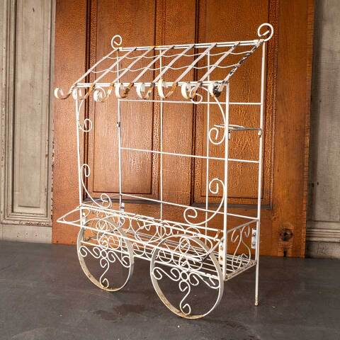#52690 Painted Metal Plant Stand image 3
