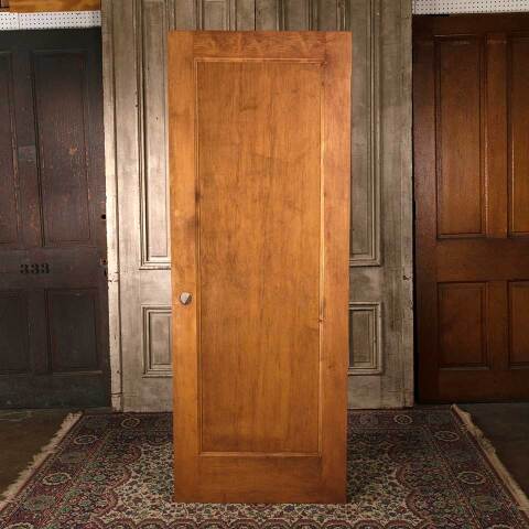#52692 30x80 Salvaged 1 Panel Wood Interior Door image 5