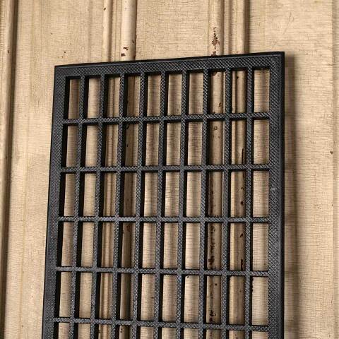 #52701 12x30 Metal Cold Air Return Floor Vent Cover image 2