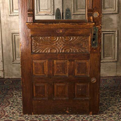 #52737 32x79 Salvaged Victorian Half Lite Entry Door image 3