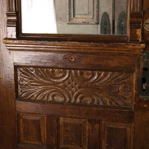 #52737 32x79 Salvaged Victorian Half Lite Entry Door image 5