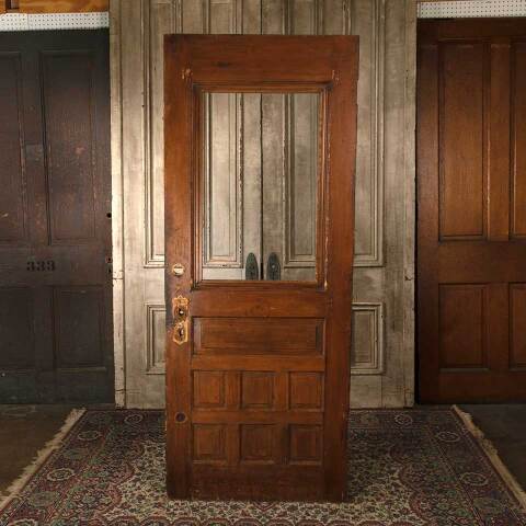 #52737 32x79 Salvaged Victorian Half Lite Entry Door image 6