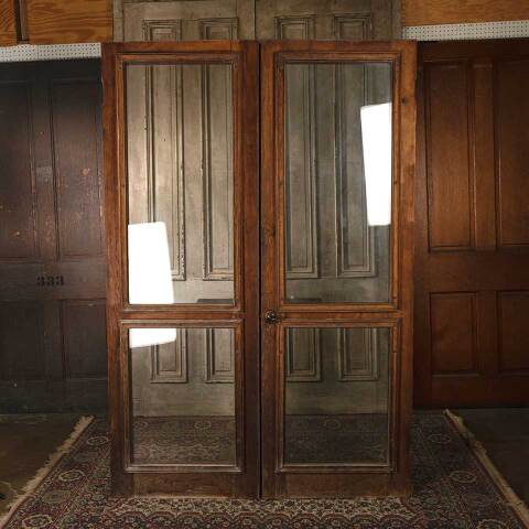 #52805 56x83 Salvaged Vintage Wood Storm Doors image 5