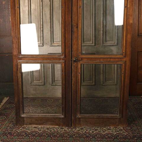 #52805 56x83 Salvaged Vintage Wood Storm Doors image 7