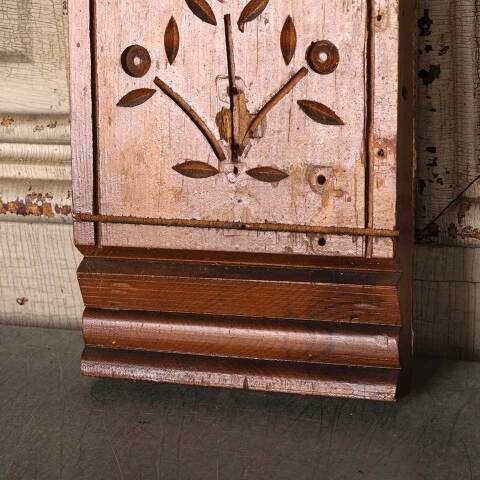 #52807 Antique Pine Interior Rosette Trim Block image 3